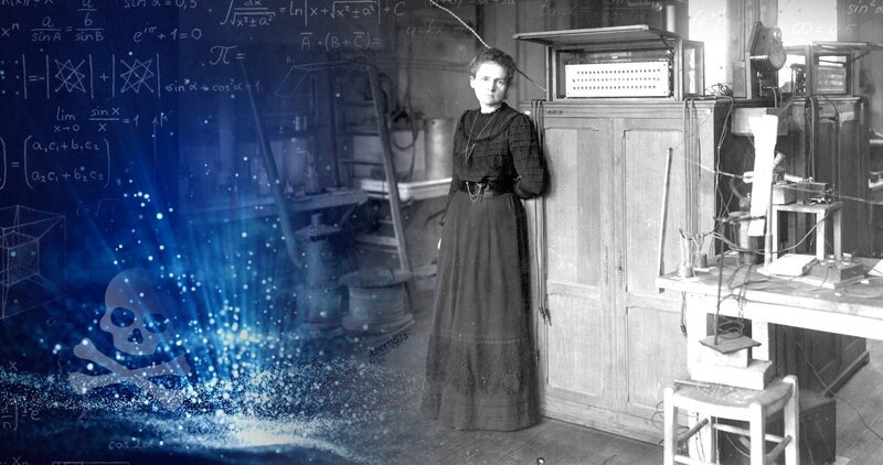 Marie Curie, gebürtige Polin, studierte Physik an der Universität Sorbonne in Frankreich. Für ihre Forschung zu Strahlung und Radioaktivität erhielt sie 1903 den Physik-Nobelpreis. – Bild: ZDF und imago72697675./​imago72697675