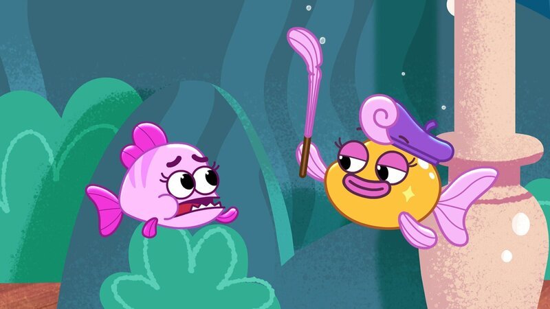 L-R: Penny Piranha, Goldie – Bild: Nickelodeon Jr.