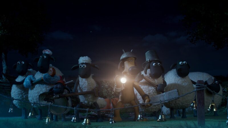 Eine Nachtwache kann ganz schön gruselig sein. – Bild: WDR/​BBC/​Animation Ltd.