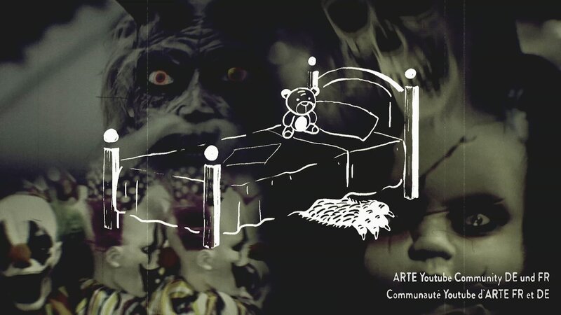 Das Monster unter dem Bett ist, vor allem bei Kindern, eine wiederkehrende Phobie. – Bild: arte