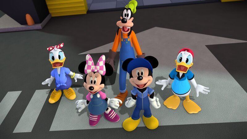 DAISY, MINNIE, GOOFY, MICKEY, DONALD – Bild: Disney Junior /​ 2018 Disney Enterprises, Inc. All rights reserved.