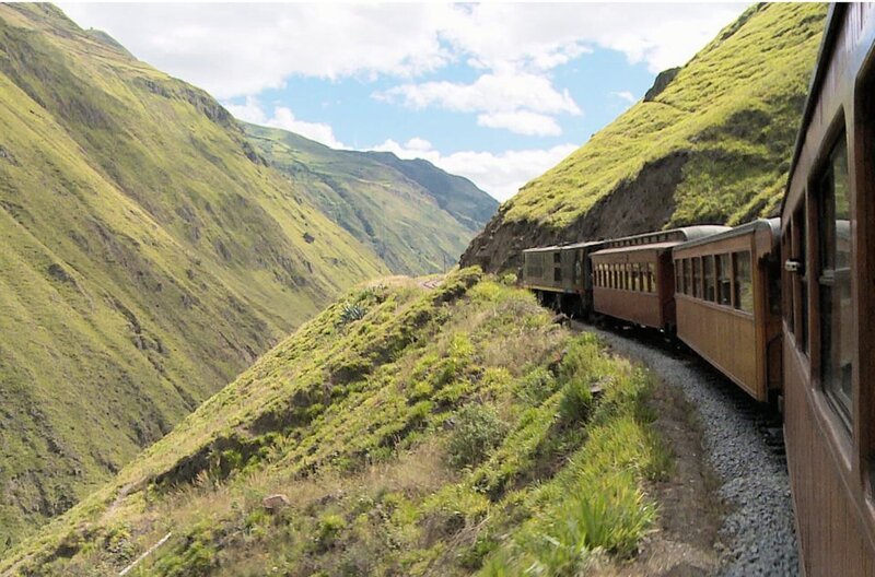 Ecuador – Oberhalb der Teufelsnase durch die Anden. – Bild: ZDF und SWR.