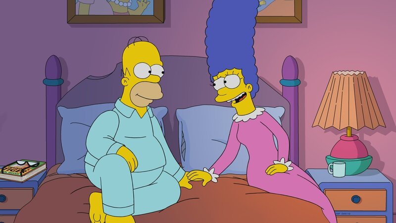 Homer (l.); Marge (r.) – Bild: 2018–2019 Fox and its related entities. All rights reserved. Lizenzbild frei