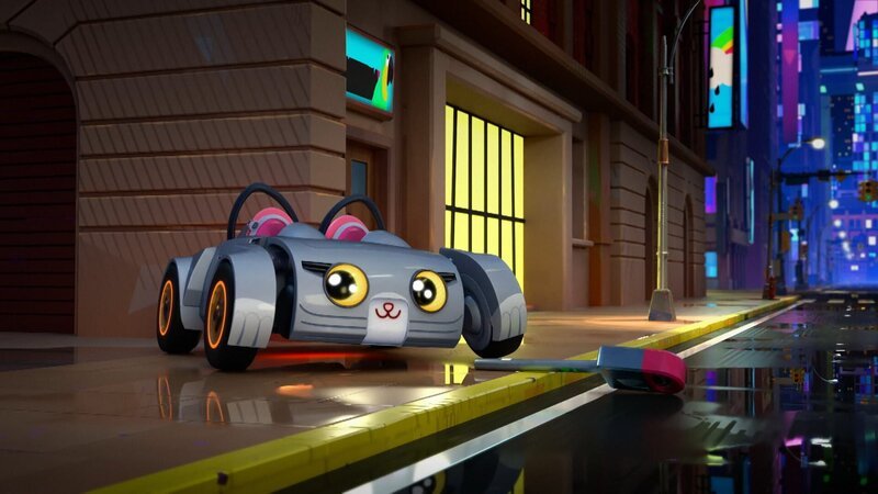 Kitty the Catmobile – Bild: Warner Bros. Entertainment Inc. BATWHEELS and all related characters and elements are ™ of © DC