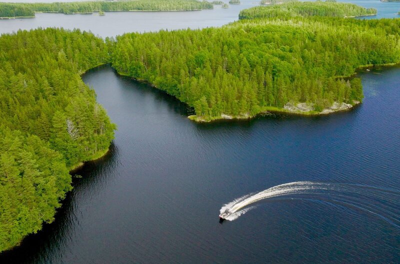 Im Südosten Finnlands liegt Europas viertgrößter See: der Saimaa. – Bild: ZDF /​ © Ralf Ilgenfritz /​ © Ralf Ilgenfritz