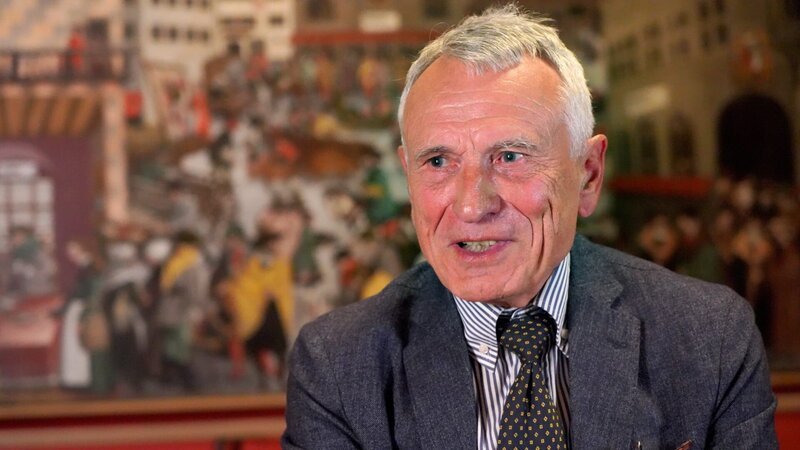 Experte Heinz Schilling im Deutsches Historisches Museum, Berlin. – Bild: ORF/​Interspot Film/​Boris Mahlau