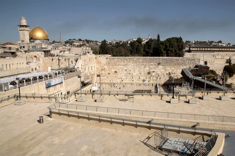 Sternstunde Religion Der Kampf um Jerusalem Tempelberg und Klagemauer in Jerusalem SRF/​ARTE – Bild: SRF1