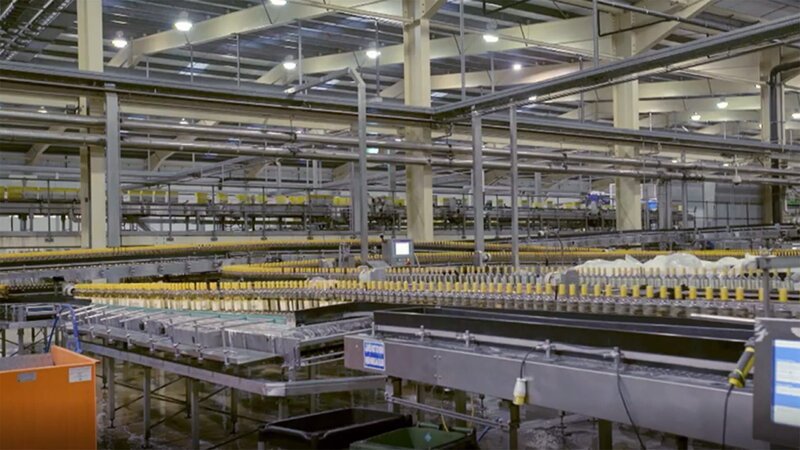 Encirc ist der größte Glashersteller des Vereinigten Königreichs. An zwei Standorten produziert er mehr als ein Drittel der in Großbritannien und Irland verfügbaren Glasflaschen. – Bild: N24 Doku