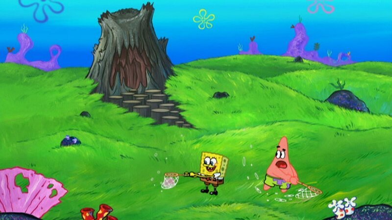 L-R: SpongeBob, Patrick – Bild: ViacomCBS