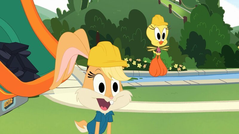 v.li.: Lola Bunny, Tweety – Bild: Bugs Bunny Builders and all related characters and elements are trademarks of and © Warner Bros. Entertainment Inc.