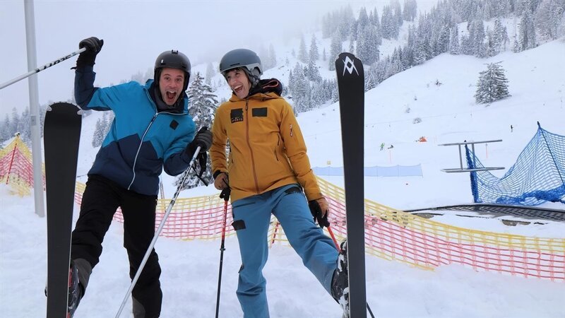 Der Ski-Check 1 – Bild: BR/​megaherz gmbh/​Lena Stolz