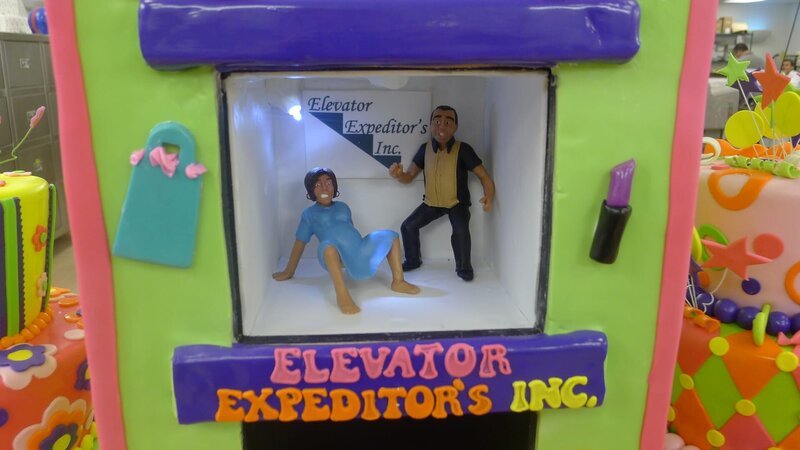Elevator cake. – Bild: Copyright: Discovery Communications, Inc. – Promote program, network, DCL and DCL affiliated businesses in all media throughout the world in perpetuity