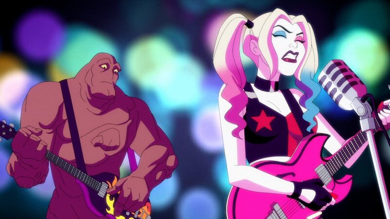 L-R: Clayface und Harley Quinn – Bild: HARLEY QUINN and all related pre – existing characters and elements TM and © DC. Harley Quinn series and all related new characters and elements TM and © Warner Bros Entertainment Inc. All Rights Reserved.