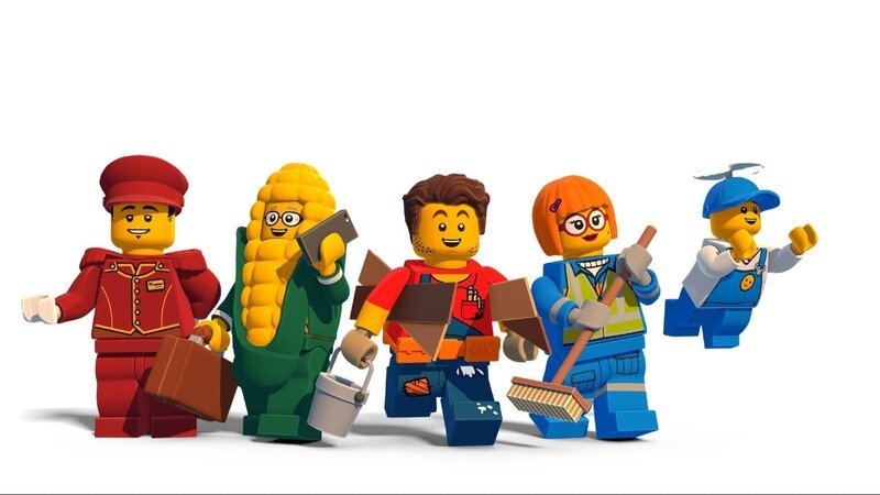 So unterschiedlich die Bewohner von LEGO City auch sein mögen: Tag für Tag finden sie sich in der großen Metropole zusammen, in der sie gemeinsam Misserfolge erleben, Abenteuer bestreiten und schlussendlich Träume erfüllen. – Bild: Super RTL