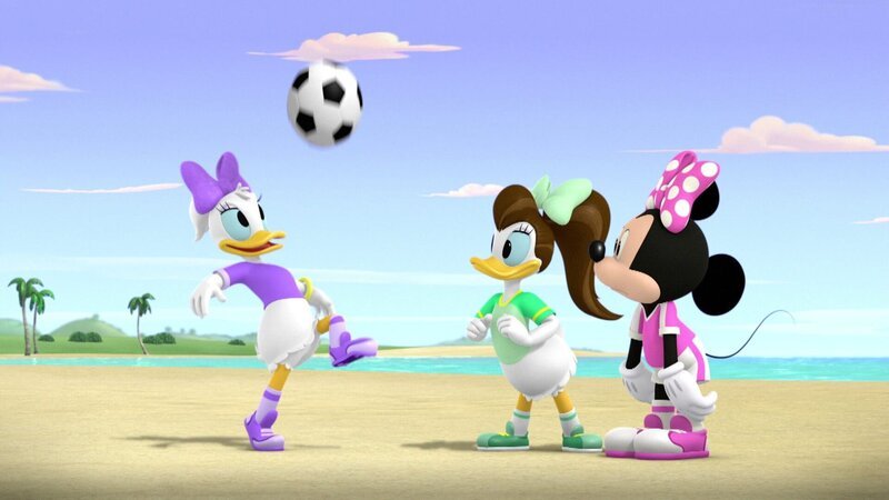 On left: Daisy Duck, on right: Minnie Mouse – Bild: Disney