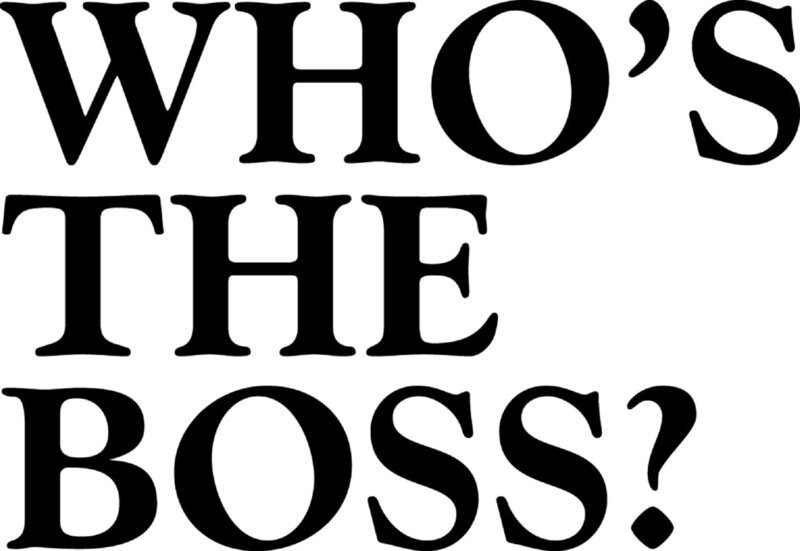 (1. Staffel) – „Wer ist hier der Boss?“ – Originaltitel Logo – Bild: 1984 – 1992 ELP Communications. All Rights Reserved.