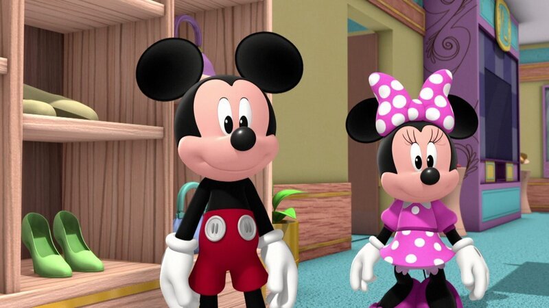 L-R: Mickey Mouse, Minnie Mouse – Bild: Disney Channel