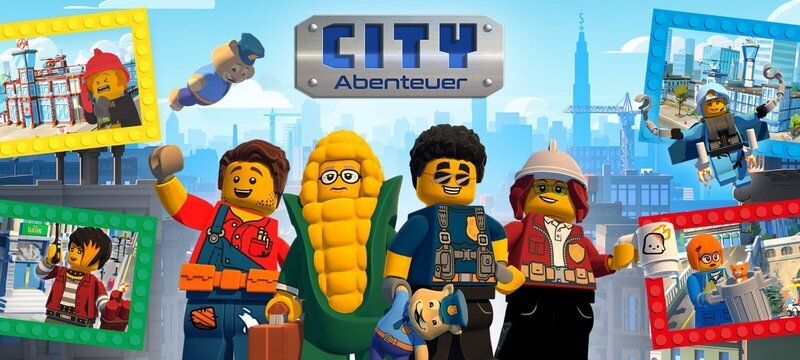 Die vielen lustigen und cleveren Charaktere aus „LEGO City – Abenteuer“ sorgen jeden Tag für die Sicherheit der Menschen und den Zusammenhalt innerhalb der Metropole. Das bedeutet natürlich: eine Menge Action und Spaß, denn nicht immer läuft alles so, wie geplant. – Bild: LEGO
