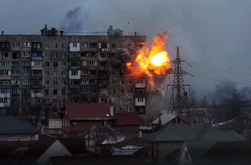 20 Tage in Mariupol – Bild: SWR/​AP Photo/​Evgeniy Maloletka /​ SWR Presse/​Bildkommunikation /​ Copyright 2022 The Associated Press. All rights reserved
