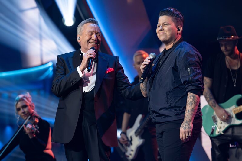 Giovanni Zarrella präsentiert: 50 Jahre Roland Kaiser – Bild: ZDF und ZDF/​Sascha Baumann.