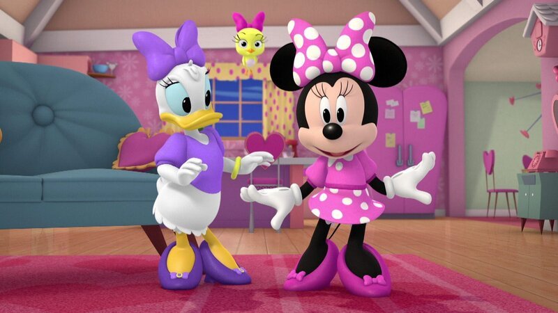L-R: Daisy Duck, Cuckoo Loca, Minnie Mouse – Bild: Disney Channel