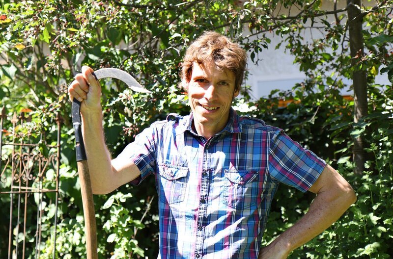 Hobbygärtner Marcus Quint lädt ein in seinen leckeren Garten. – Bild: SWR/​megaherz