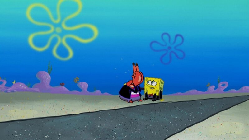 L-R: Mr. Krabs, SpongeBob – Bild: ViacomCBS