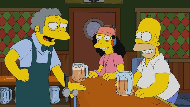 THE SIMPSONS: When Maggie goes to pre-school, Marge decides to get a job to pass the time and ends up working at an upscale weed dispensary. Then, Homer decides to open his own dispensary that mimics a sketchy drug deal, putting their two businesses at odds in the ÒHighway To WellÓ episode of THE SIMPSONS airing Sunday, March 22 (8:00–8:30 PM ET/​PT) on FOX. THE SIMPSONS © 2020 by Twentieth Century Fox Film Corporation. – Bild: 2019–2020 Twentieth Century Fox Film Corporation. All rights reserved. Lizenzbild frei