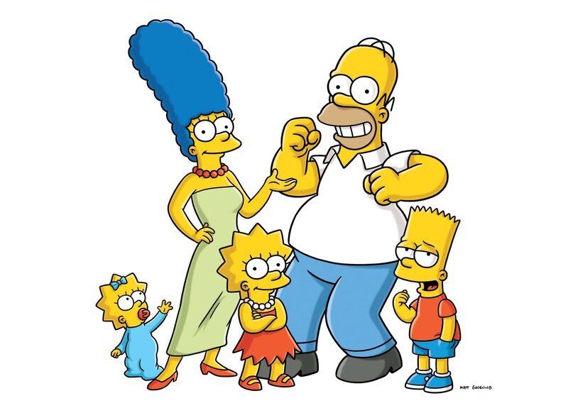 (21. Staffel) – Die Simpsons sind eine nicht alltägliche Familie: (v.l.n.r.) Maggie, Marge, Lisa, Homer und Bart … – Bild: und TM Twentieth Century Fox Film Corporation – Alle Rechte vorbehalten Lizenzbild frei