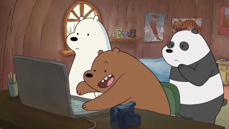 v.li.: Ice Bear, Grizzly Bear, Panda Bear – Bild: 2016 CARTOON NETWORK. A TIME WARNER COMPANY. ALL RIGHTS RESERVED