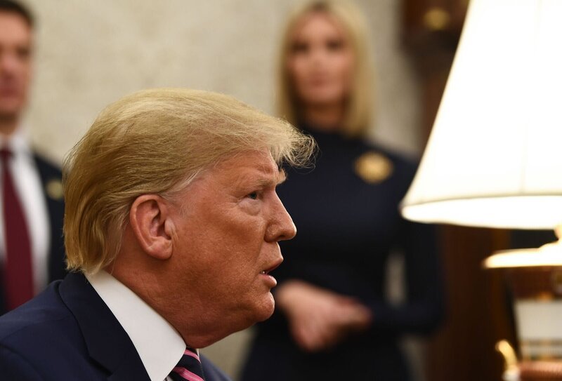 Donald Trump – Bild: Brendan Smialowski/​Getty Images /​ AFP via Getty Images /​ AFP/​Getty Images/​72 Films /​ copyright_Getty Images 2020