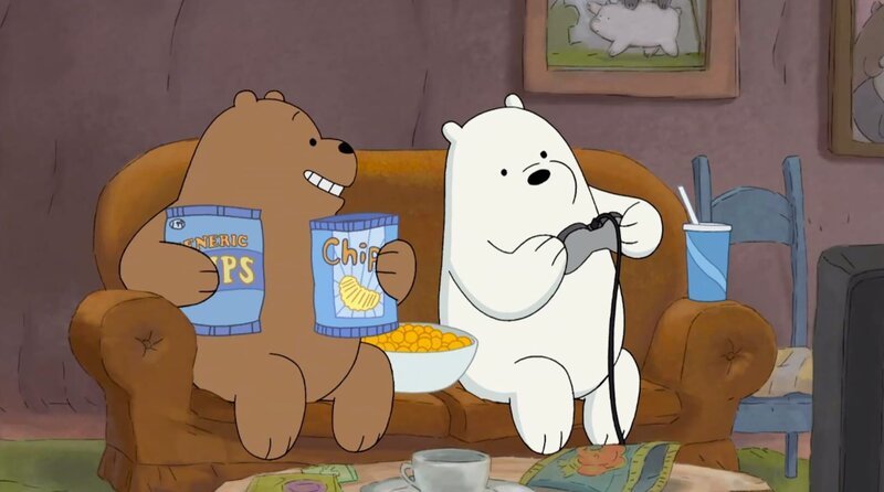 v.li.: Grizzly Bear, Ice Bear – Bild: 2016 CARTOON NETWORK. A TIME WARNER COMPANY. ALL RIGHTS RESERVED