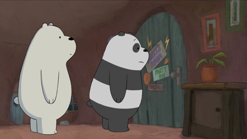 v.li.: Ice Bear, Panda Bear – Bild: 2016 CARTOON NETWORK. A TIME WARNER COMPANY. ALL RIGHTS RESERVED