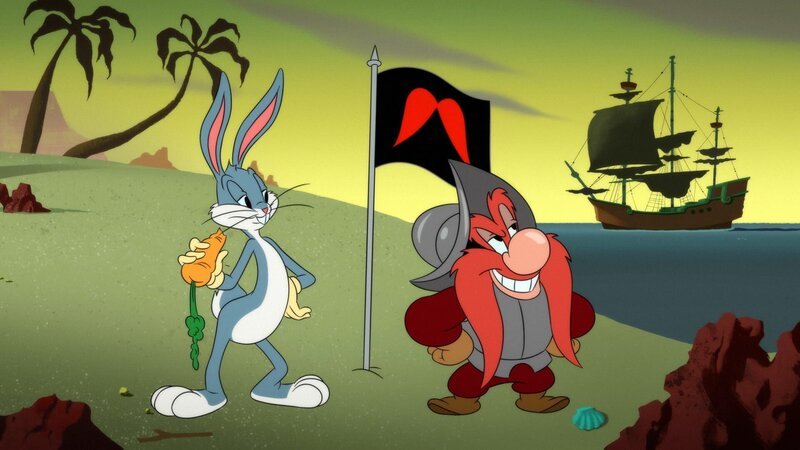 v.li.: Bugs Bunny, Yosemite Sam – Bild: Warner Bros. Entertainment Inc. LOONEY TUNES and all related characters and elements are trademarks of and © Warner Bros. Entertainment Inc. All Rights Reserved
