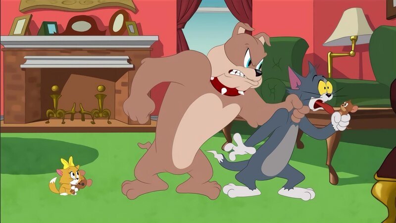 v.li.: Button, Spike, Tom, Jerry – Bild: Boomerang