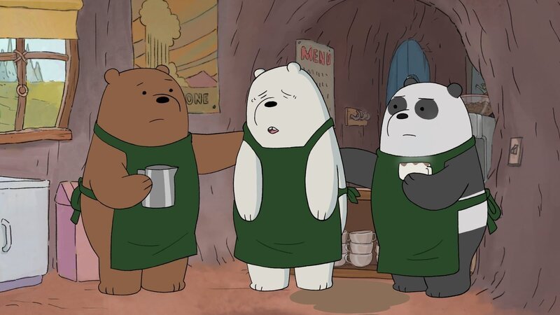 v.li.: Grizzly Bear, Ice Bear, Panda Bear – Bild: 2017 The Cartoon Network. A Time Warner Company. All Rights Reserved