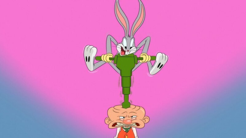 Bugs Bunny (oben), Elmer Fudd (unten) – Bild: Warner Bros. Entertainment Inc. LOONEY TUNES and all related characters and elements are trademarks of and © Warner Bros. Entertainment Inc. All Rights Reserved