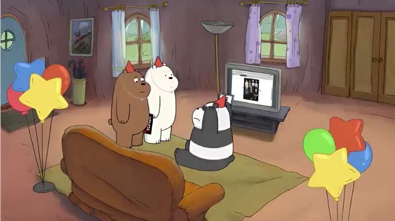 v.li.: Grizzly Bear, Ice Bear, Panda Bear – Bild: TM and © 2019 The Cartoon Network, Inc. A WarnerMedia Company. All Rights Reserved