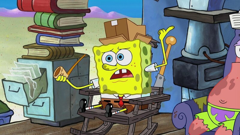 L-R: SpongeBob, Patrick – Bild: ViacomCBS