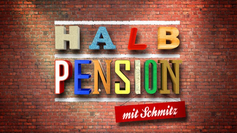 Halbpension mit Schmitz – Logo – Bild: Dieses Bild darf ausschließlich zur Programmankündigung, nicht zur sonstigen redaktionellen Berichterstattung verwendet werden.