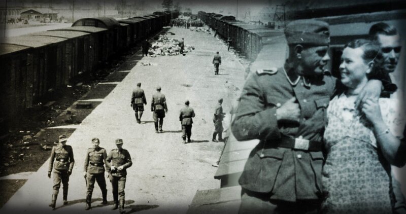 An der Rampe von Auschwitz wurde von der SS über Leben und Tod entschieden. – Bild: ZDF und Leonie Link