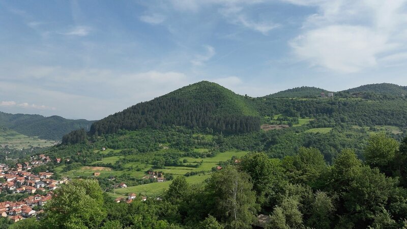 bosnische Pyramide im Inneren