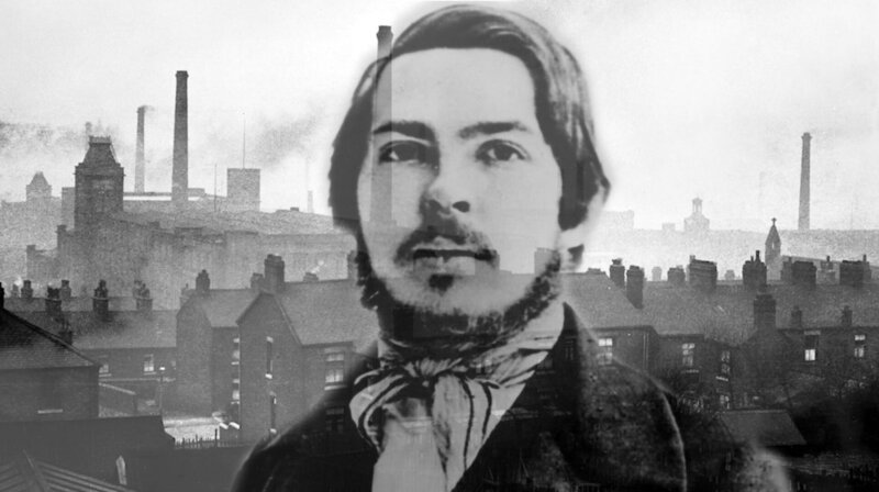 Der junge Friedrich Engels in Manchester. – Bild: WDR/Martin Becker Der junge Friedrich Engels in Manchester. – Bild: WDR/Martin Becker