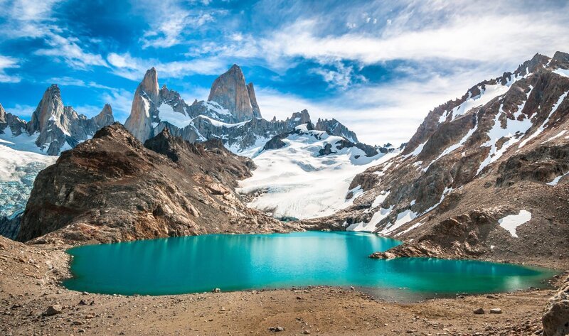 Fitz Roy und Laguna de los Tres, Patagonia, Argentinien – Bild: Shutterstock /​ Shutterstock /​ Copyright (c) 2018 javarman/​Shutterstock. No use without permission.