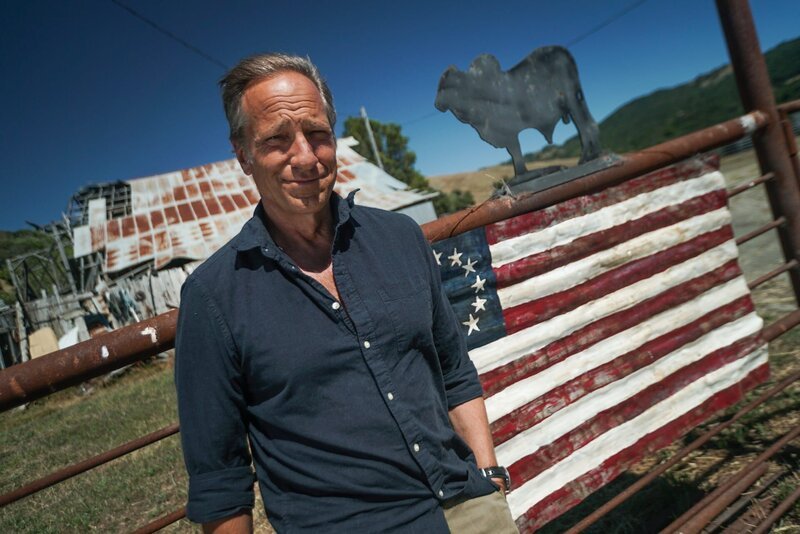 Mike Rowe, host of Dirty Jobs, outside of a ranch used for filming in Central California. – Bild: Troy Paff /​ Discovery Communications, LLC