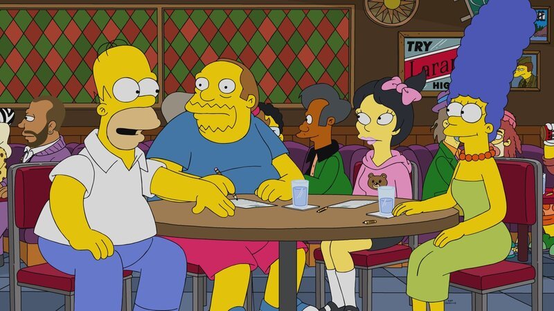 (v.l.n.r.) Homer; Jeff; Kumiko; Marge – Bild: 2020 by Twentieth Century Fox Film Corporation. Lizenzbild frei