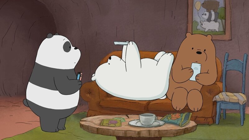 v.li.: Panda Bear, Ice Bear, Grizzly Bear – Bild: Cartoon Network