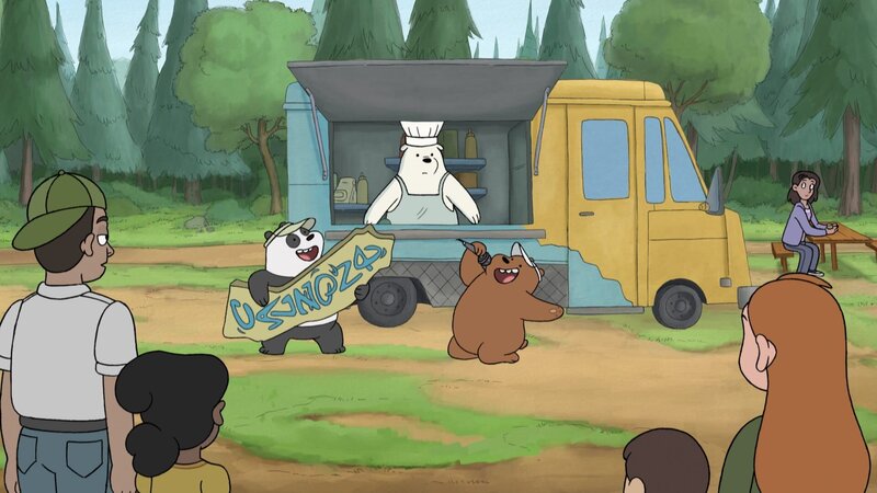v.li.: Panda Bear, Ice Bear, Grizzly Bear – Bild: 2016 CARTOON NETWORK. A TIME WARNER COMPANY. ALL RIGHTS RESERVED