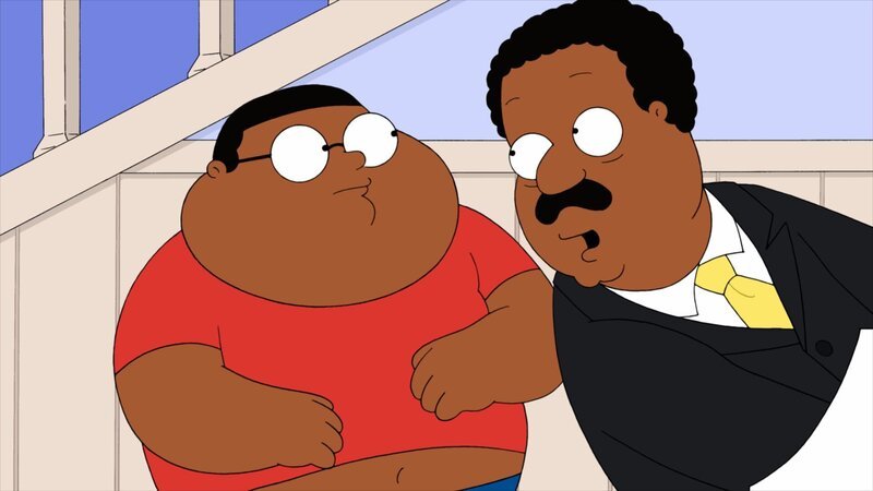 L-R: Cleveland Brown Jr., Cleveland Brown – Bild: Paramount /​ FOX /​ THE CLEVELAND SHOW and 2011 TTCFFC ALL RIGHTS RESERVED.