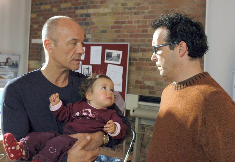 Zwei Männer und ein Baby – Bild: rbb/​Katrin Knoke